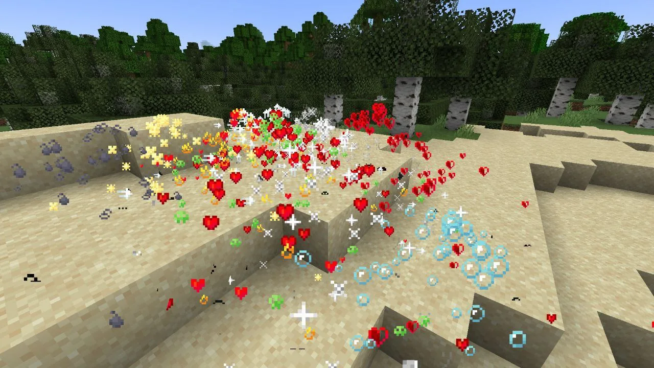 Скриншот Unique Particle Effects