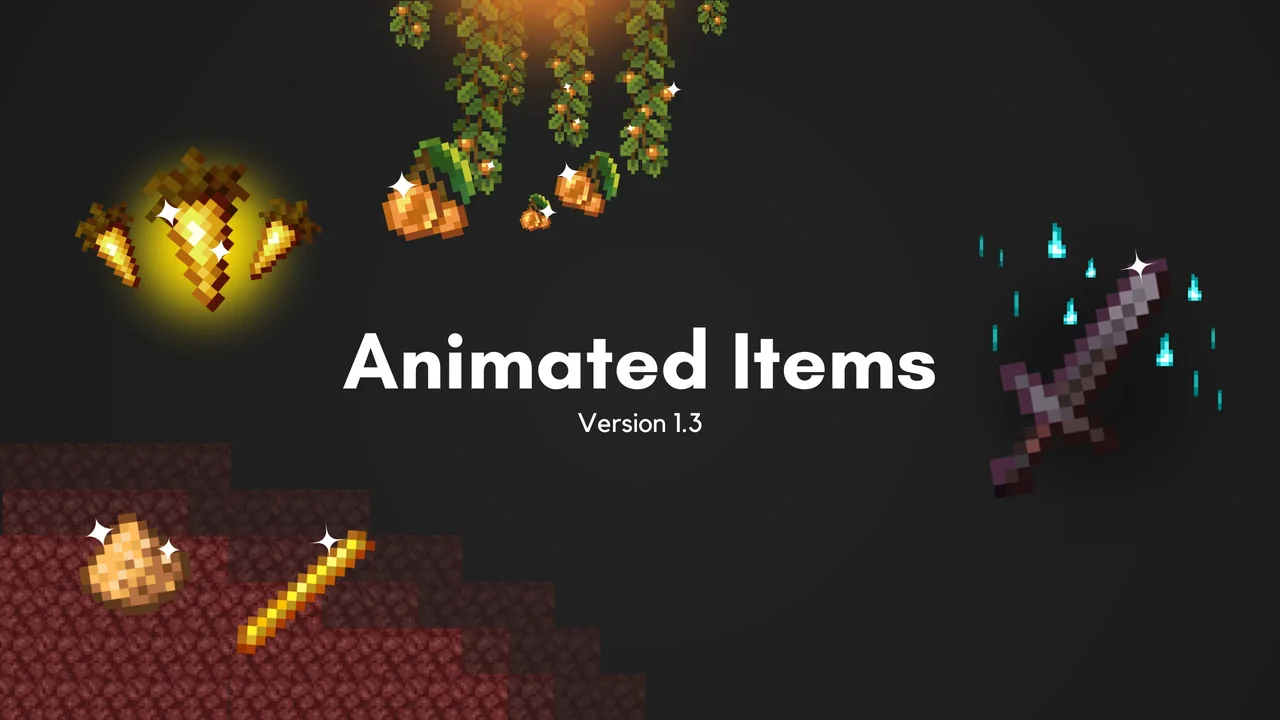 Скриншот Animated Items — анимированные предметы и броня