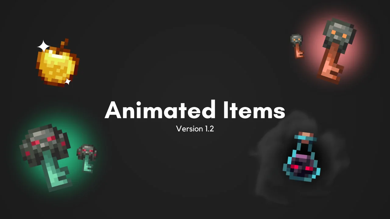 Скриншот Animated Items — анимированные предметы и броня