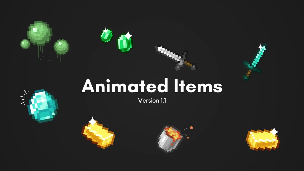 Скриншот Animated Items — анимированные предметы и броня
